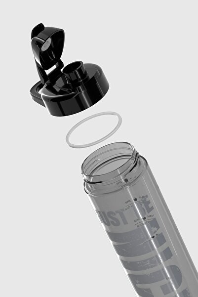 Renga Lidya Just Be Nice Pattern 630 ml Tritan Flask 912033 Black