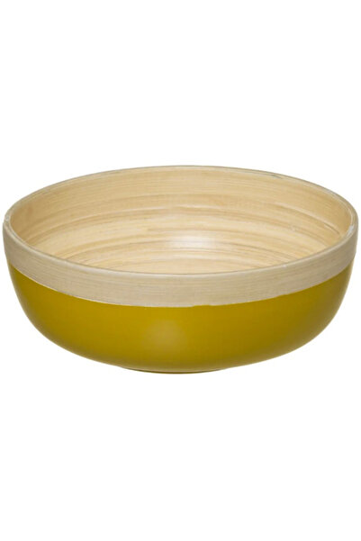 Five Simply Smart Modern Round Bamboo Salad Bowl 20cm
