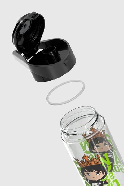 Renga Juno King Patterned 500 ml Children's Water Bottle 912096 Black