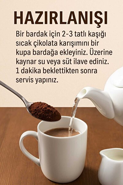 HEKİM EFENDİ sıcak çikolata 200 gr