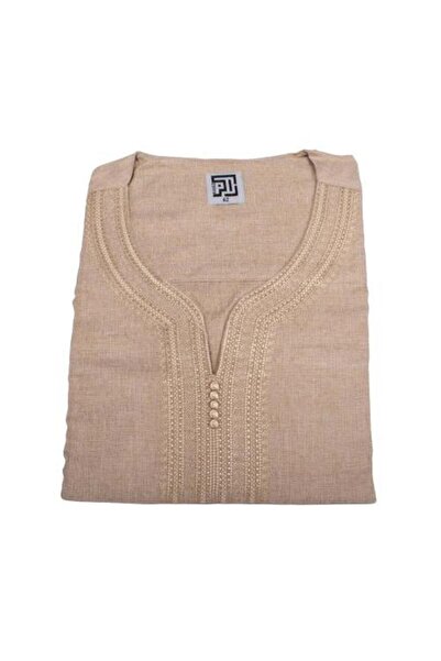 RAKEZ Summer Moroccan Men's Shirt - Short Sleeve