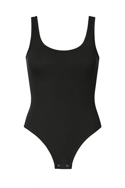 HAKKE Kalın Askılı Çıtçıtlı Basic Body ZIBIN