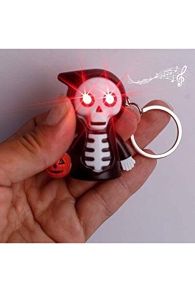 Jumbo Halloween Skeleton Keychain with Sound & Light 5 cm