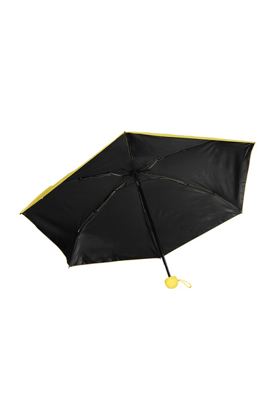 Wexta Çanta Boy UV 50 Kapsül Düz Renk 50 cm Şemsiye Sarı