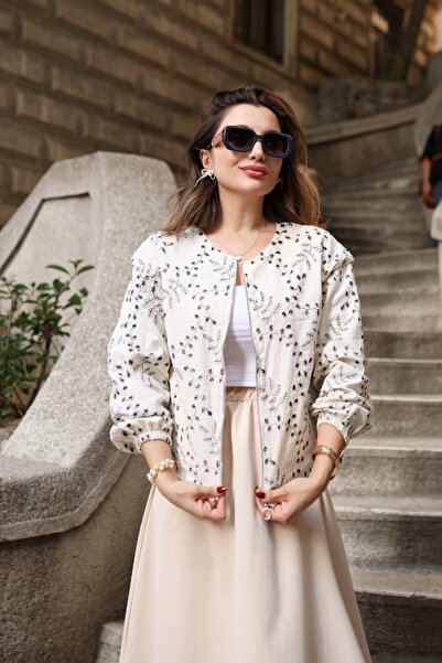 Poliyance Poll Milan Ekru Ceket