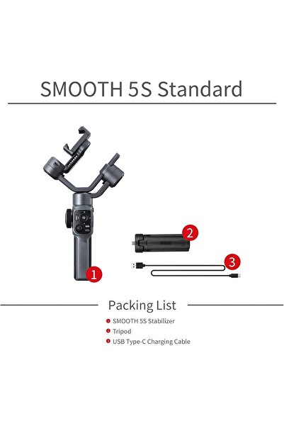 ZHIYUN Smooth 5S Gimbal Stabilizer for Smartphone