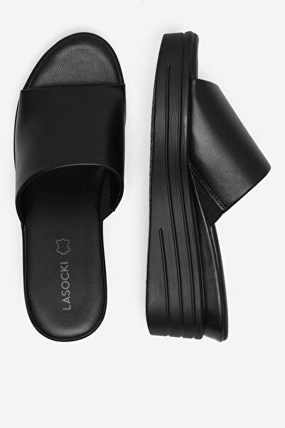 LASOCKI γυναικεία σαγιονάρα 5905588599005 Μαύρο