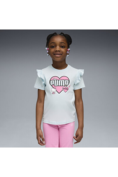 Puma Dětské tričko s volánky HELLO KITTY AND FRIENDS