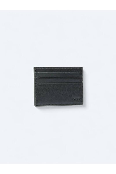 Kip Khaki Leather Card Holder