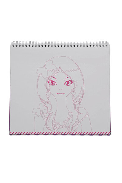 Gıpta Style on Sketch Book Hair & Make up Hair & Makeup Design Notebook Set K9001