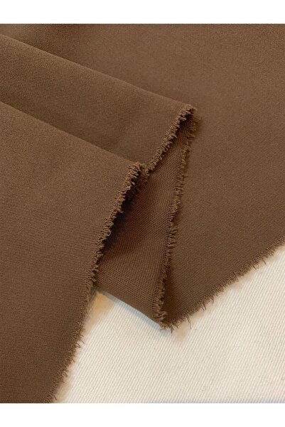 Yiğit Kumaş Καφέ χοντρό ύφασμα κρεπ