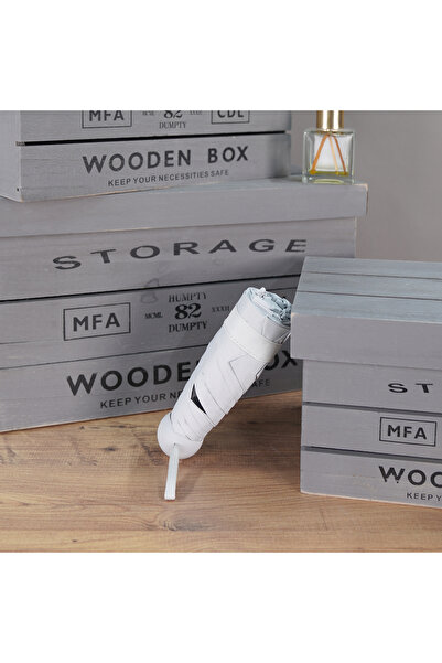 Wexta Çanta Boy UV 50 Kapsül Düz Renk 50 cm Şemsiye