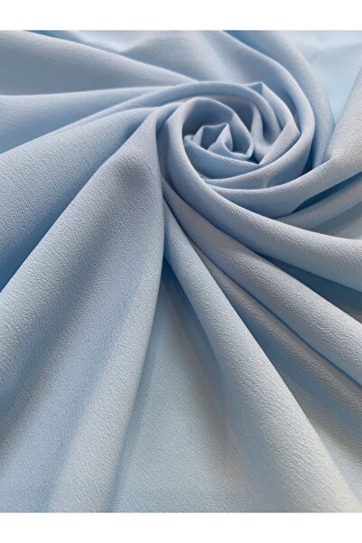 Yiğit Kumaş Λεπτό ύφασμα κρεπ σε χρώμα Baby Blue