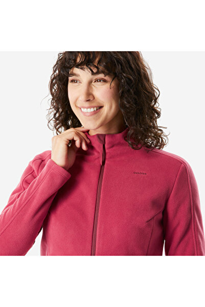 Decathlon Quechua Women's Outdoor Fleece Jacket - Pink - Mh500