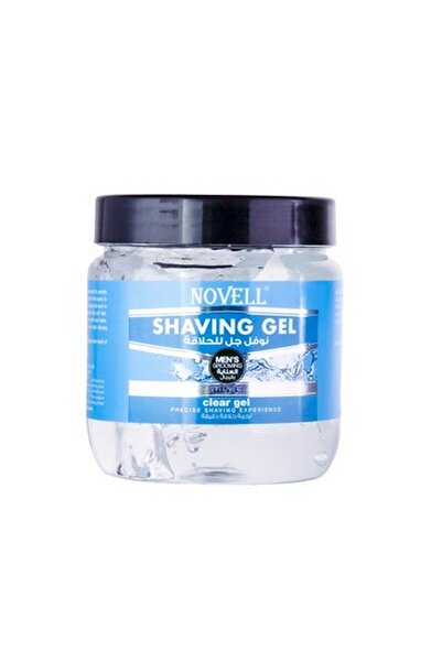 Novell جل حلاقة شفاف | ٥٠٠ مل | تركيبة لطيفة وملطفة | عناية منعشة بالبشرة