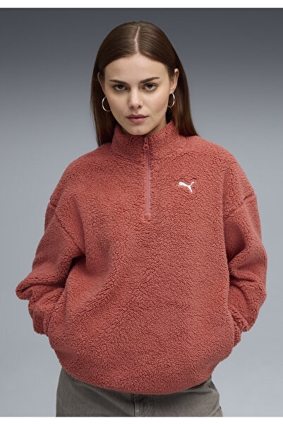 Puma Dámská mikina Essentials Elevated Comfort Half-Zip Crew