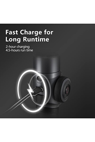 ZHIYUN Smooth 5 Combo Gimbal Stabilizer for Smartphone, 3-Axis Portable Android and iPhone Gimbal St