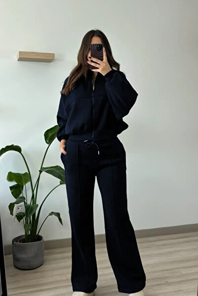 YAKAMEL SET DE Trening Jachetă Bomber cu 3 fire, cu detalii strălucitoare, pe...