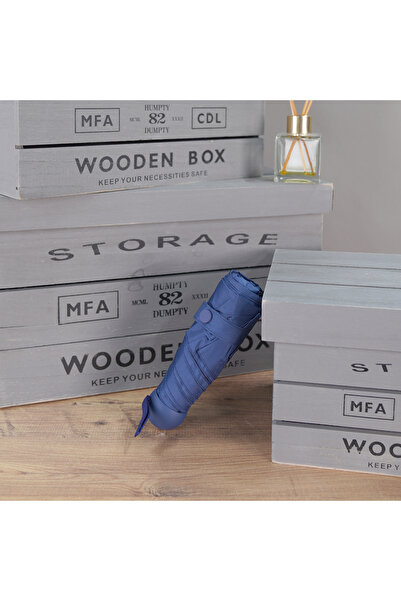 Wexta Çanta Boy UV 50 Kapsül Düz Renk 50 cm Şemsiye