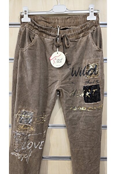 Park Moda Pants Lettering Pattern