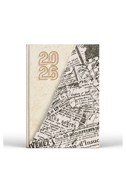 Libra Agenda A5 Datată Zilnic 2026 - Model Carte Veche