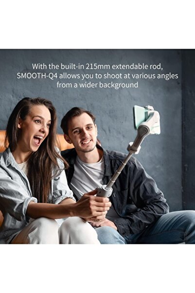 ZHIYUN Smooth Q4 3-Axis Smartphone Gimbal Stabilizer with Built-in Extension Rod