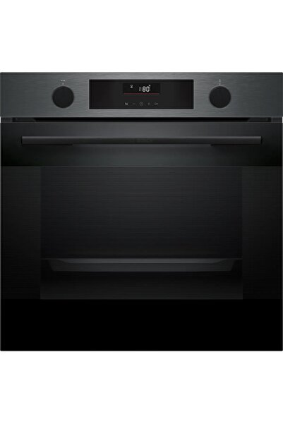 Bosch Siyah 3 lü Ankastre Set (HUA736EG0T-POP7C6P30O-DWK63PJ60T) Buhar Destekli - Pişirme Matı ile