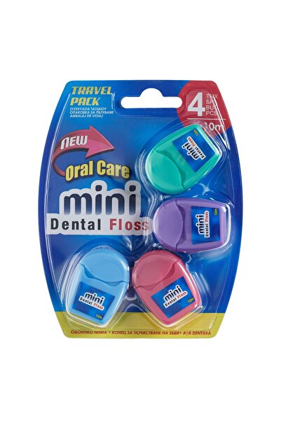 OEM Dental Floss Mini Travel Pack 10m - 4pcs