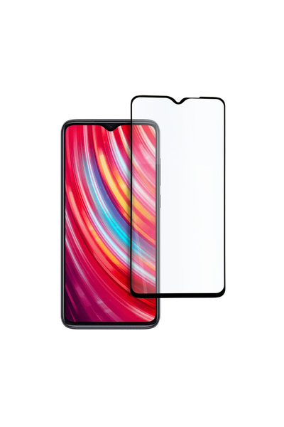 Magic Γυάλινη μεμβράνη πλήρους κάλυψης 9D για Xiaomi Redmi Note 8 Pro, υψηλής ποιότητας, μαύρη