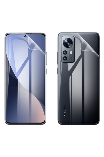 Optim Solution Set Folie Spate-Fata pentru Xiaomi 12T, Silicon Hydrogel
