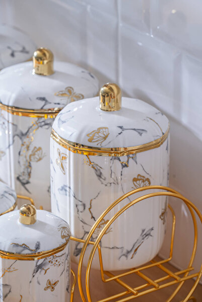 ACAR Camel 7 Piece Spice Rack Set with Stand