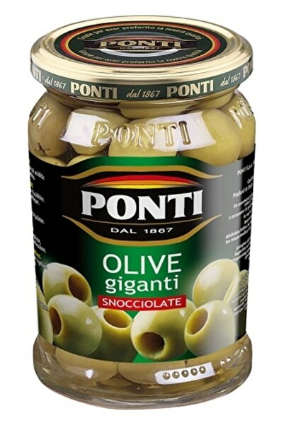 ponti Masline verzi Italia fara samburi in saramura 290g