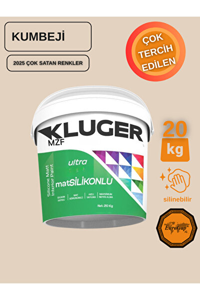 MZF ULTRA MAT SİLİKONLU İÇ CEPHE BOYASI - SİLİNEBİLİR BOYA 20kg