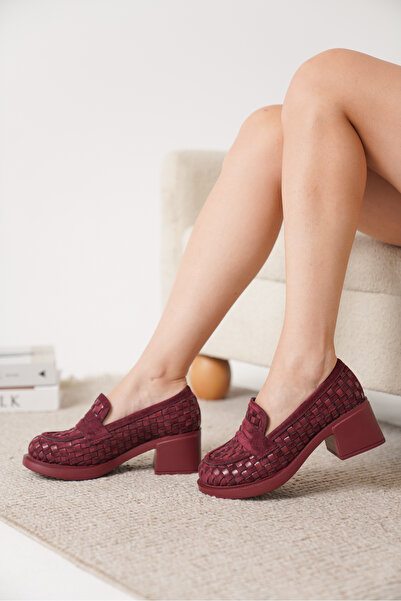 Cananın Pabuçları New 81-07 Thick Heel Loafer