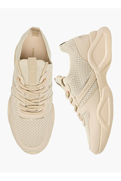 Flora Bella by Shoexpress Textured Lace-Up Sneakers