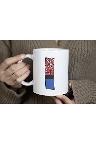 Beramussa كوب سبايدر مان بحرف أولي، كوب بنمط سبايدر مان كهدية، كوب عيد ميلاد