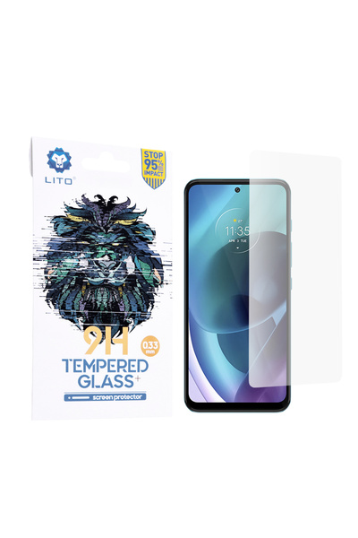 Lito Προστατευτικό γυαλιού για Motorola Moto G31 9H 2.5D σκληρυμένο γυαλί, διαφανές