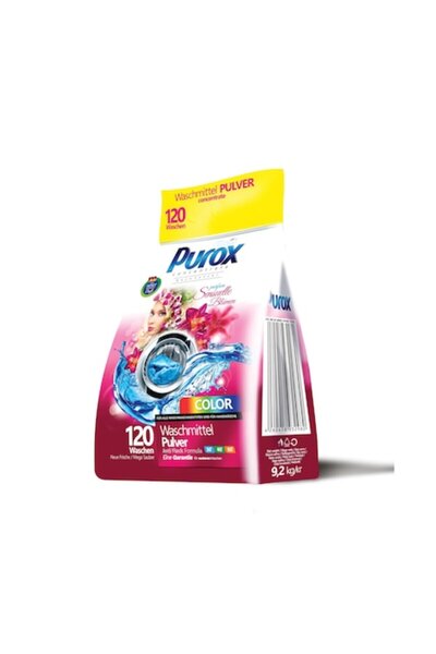 Purox Detergent pudră Color Sensuelle Flowers (120 spălări)