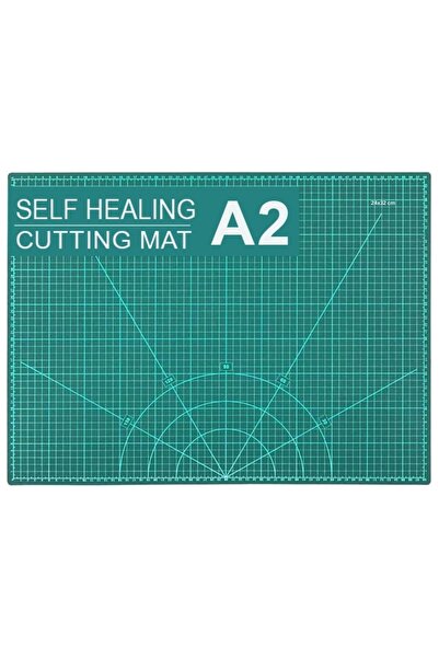 MARKQ [A2] Self-Healing Cutting Mat – Double-Sided Grid Lines for Sewing, Quilting & Crafts