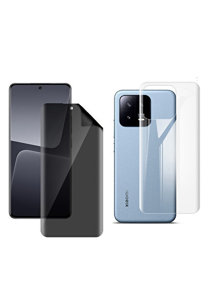 Optim Solution Set Folie Spate Hydrogel, Fata Hydrogel Privacy pentru Xiaomi ...