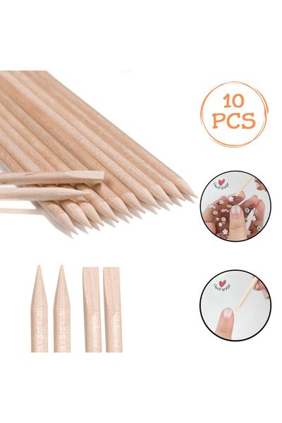 OEM Στικ μανικιούρ - πεντικιούρ 11,5cm - 10 τεμάχια