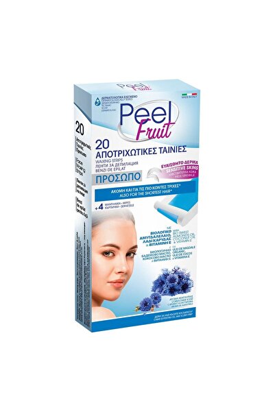 OEM Facial Wax Strips for Sensitive Skin & Wipes - 24pcs