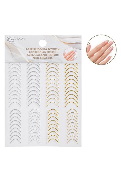 OEM Gold Silver French Nail Stickers