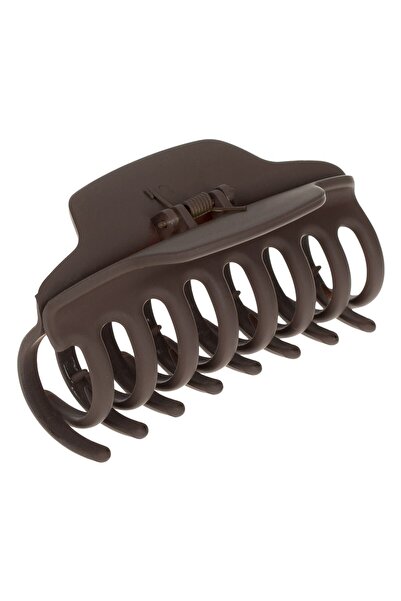 OEM Matte Brown Hair Clip for Women 10cm