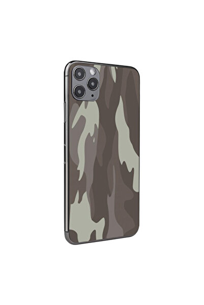 Optim Solution Folie Skin Spate pentru Apple Iphone 12 Pro, Camouflage Design...