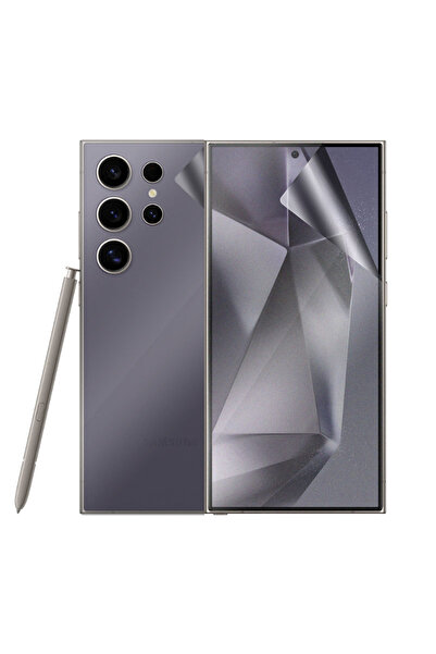 Optim Solution Set Folie Spate Clear-Ecran Matte pentru Samsung Galaxy A25, S...