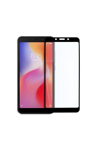 Magic Folie de protectie Full Screen din sticla, Magic, pentru Xiaomi Redmi 6, Clear/Negru