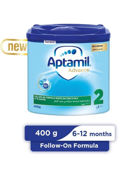 Aptamil Advance 2 Next Generation Follow On Formula from 6-12 months, 400g