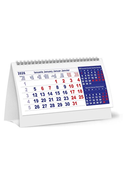 Libra Calendar de birou piramidal 2026