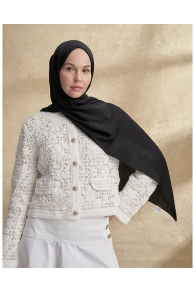 ARMANDA Fiori Jacquard Shawl Line Pattern Is Suitable for Double-Sided Use